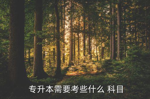 計(jì)信專升本考什么科目,山東省專升-2/嘗試英語(yǔ)/政治不考綜