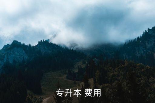 專升本一本的費用,統(tǒng)招專升本收費和普通本科生一樣高