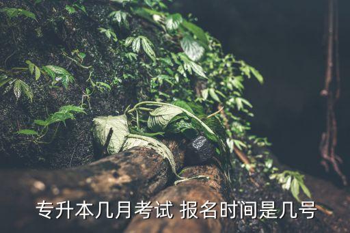 廣東專升本考什么時(shí)候開始報(bào)名