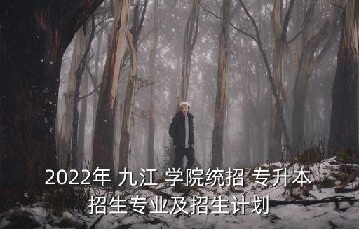 九江學(xué)院有專升本嗎,2023九江學(xué)院專升本招生簡章