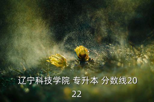 遼寧專升本歷年考試分數(shù)線,2022遼寧專升本分數(shù)線