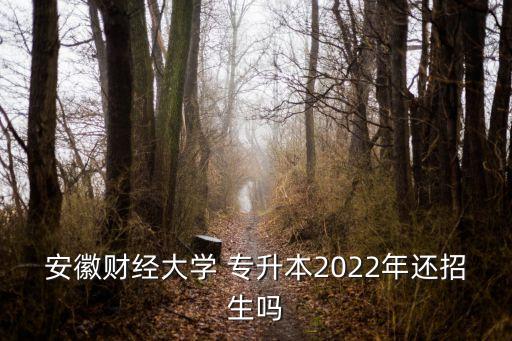 安財自考專升本,安財專升本2022