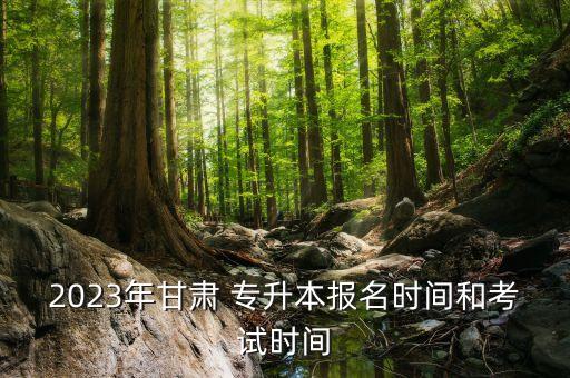 甘肅省專升本單獨(dú)招生網(wǎng)