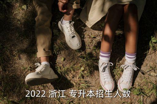 2022 浙江 專升本招生人數(shù)