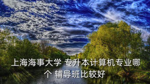  上海海事大學(xué) 專升本計(jì)算機(jī)專業(yè)哪個(gè) 輔導(dǎo)班比較好